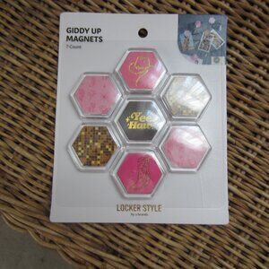 NIB/Giddy Up Locker/Fridge Magnets ~ Set of 7 ~ BRAND NEW, SEALED